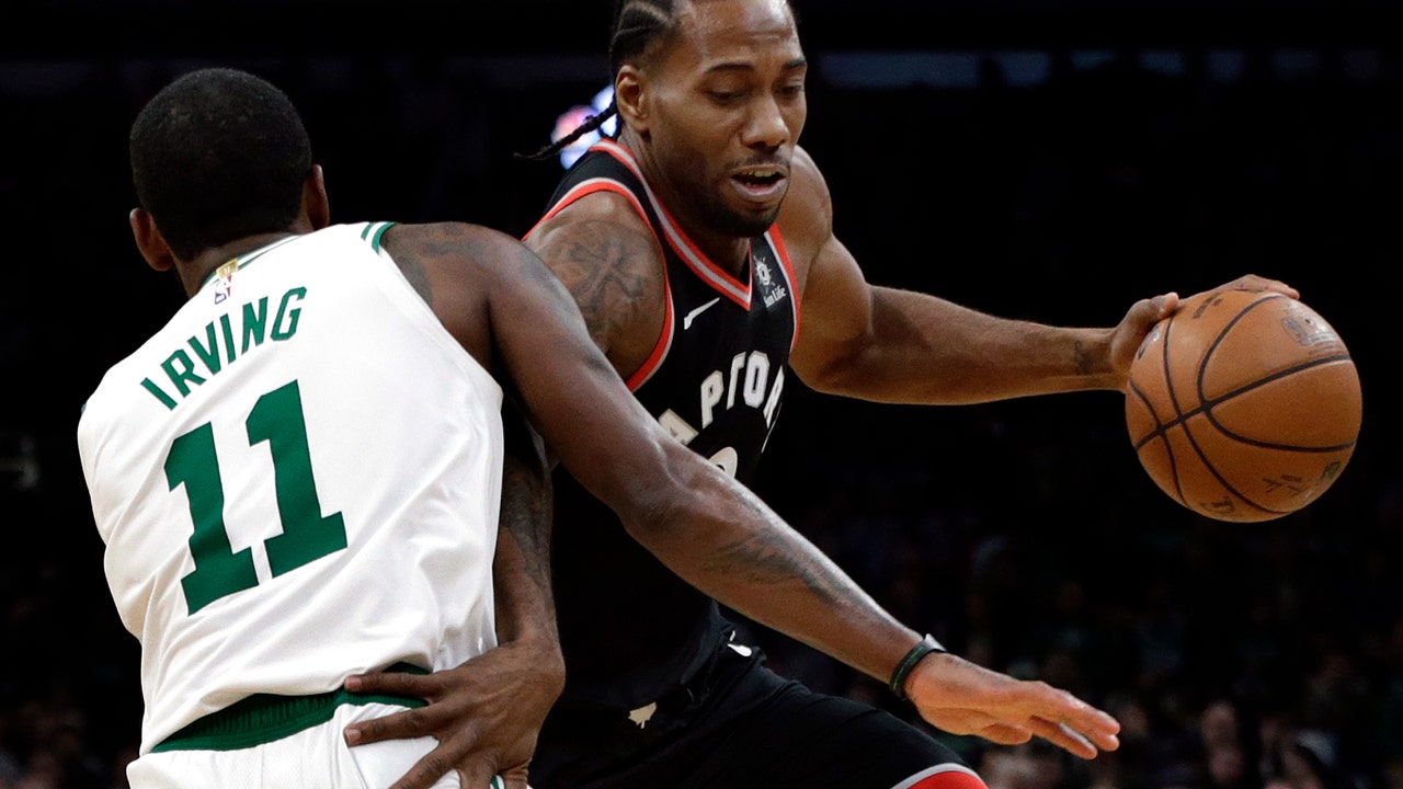 Kyrie scores 43, Celtics beat Raptors 123-116 in OT